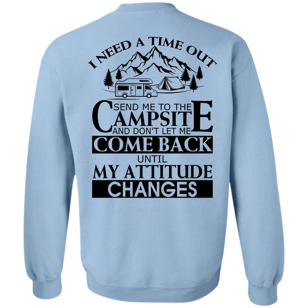 Being A Camper T Shirt, Send Me To The Campsite Sweatshirt