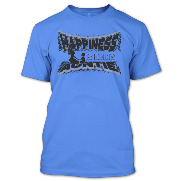 Happiness Is Being Autie T Shirt, Gift For Aunt T Shirt