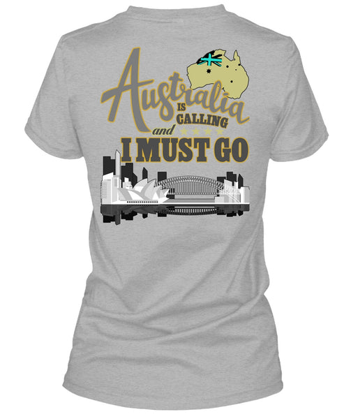 Australia Is Calling T Shirt, I Love Australia T Shirt