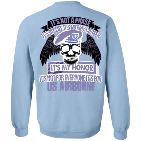 I Love Veteran T Shirt, It's For US Airborne Sweatshirt