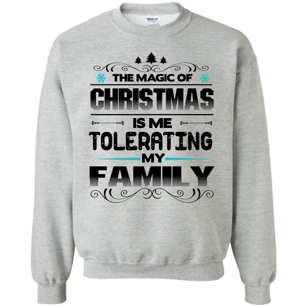 Coolest Merry Christmas T Shirt, The Magic Of Christmas Sweatshirt