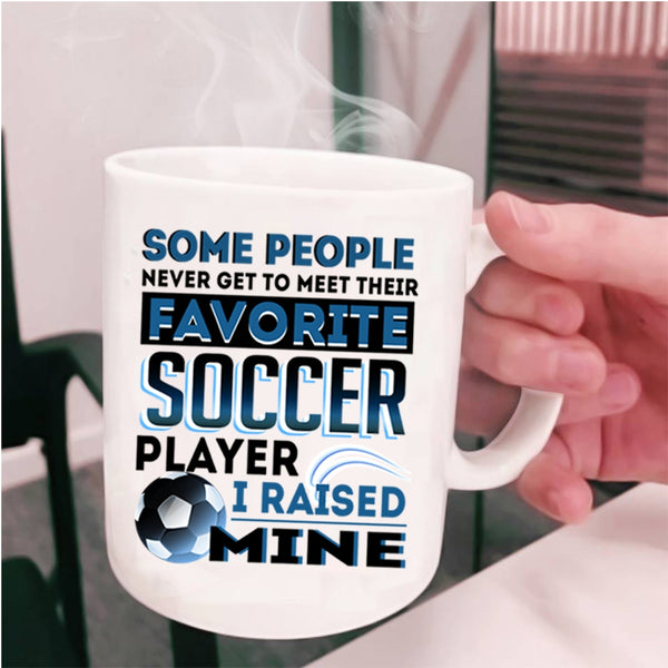 Cool Soccer Player Coffee Mug, Favorite Soccer Player Cup