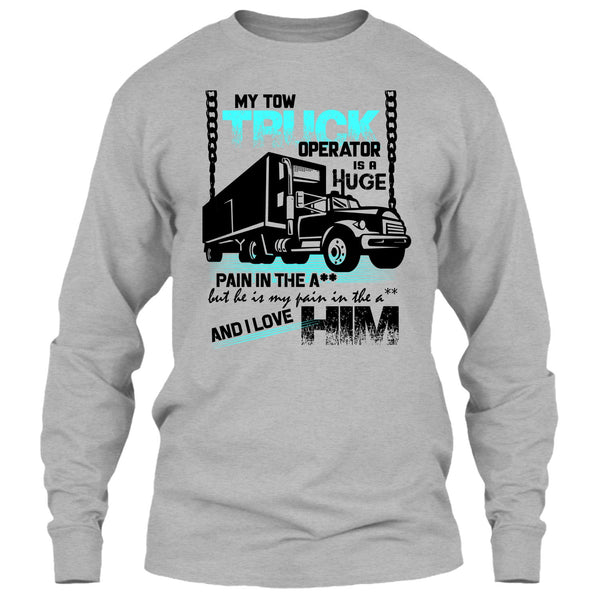 My Tow Truck Operator T Shirt, I Love My Tow Truck Operator T Shirt