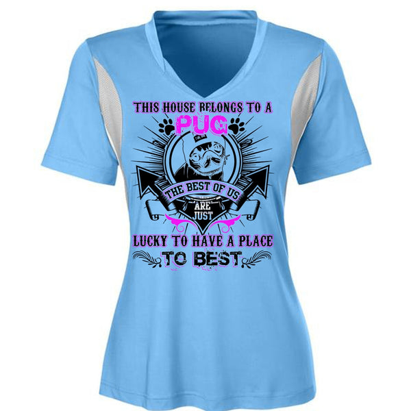 This House Belongs To A Pug T Shirt, I Love Pug T Shirt, Awesome T-Shirts