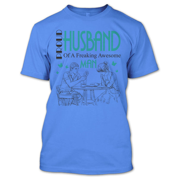 Proud Husband T Shirt, Love T Shirt