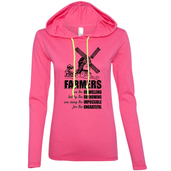 Farmers We The Unwilling T Shirt, I Love Farming T Shirt, Awesome T-Shirts