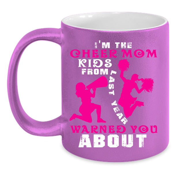 I'm The Cheer Mom  Coffee Mug, Cute Gift For Mom Coffee Cup