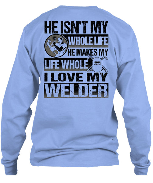 I Love My Welder T Shirt, I Love Welding T Shirt