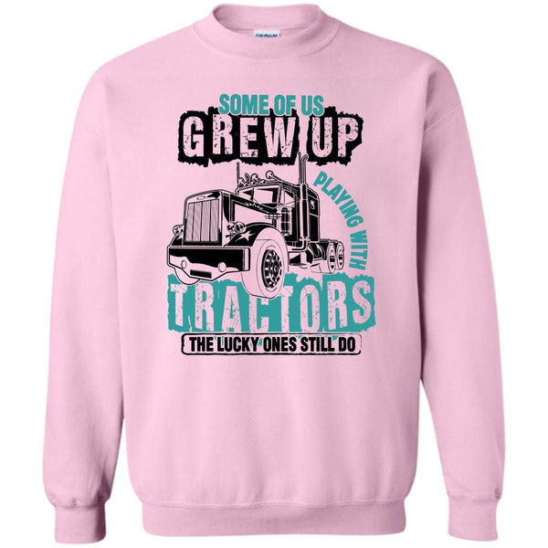 I Love Tractor T Shirt, Playing With Tractor Sweatshirt