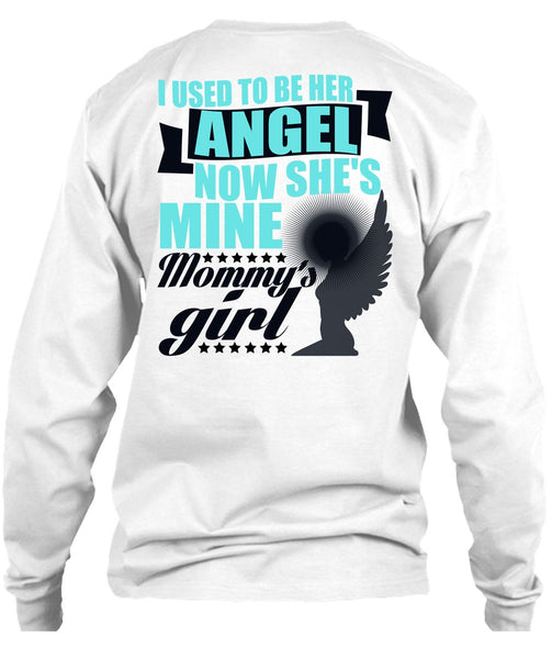 I Used To Be Her Angel T Shirt, I Love Mom T Shirt