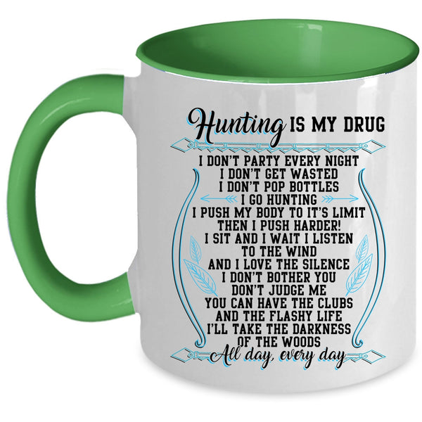 Cool Gift For Hunter Coffee Mug, I Love Hunting Accent Mug