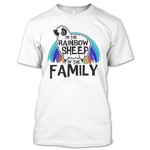 A black t-shirt with the shopify logo