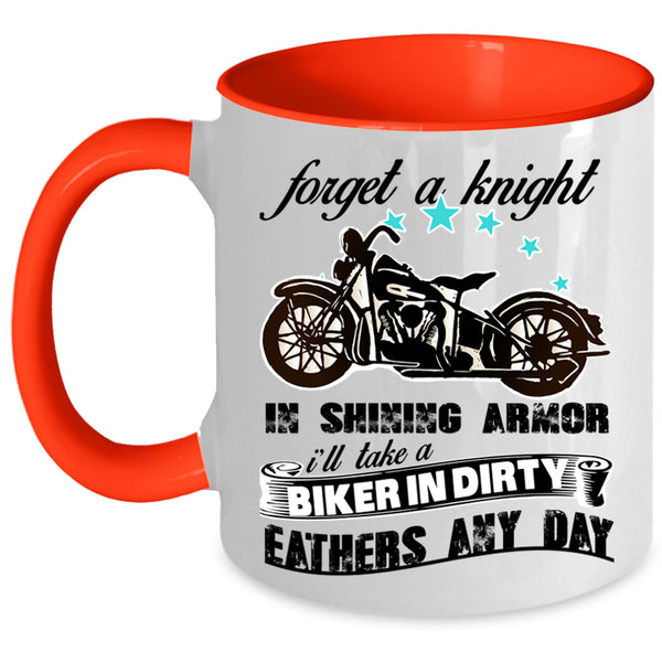 Cool Biker Coffee Mug, I'll Take A Biker In Dirty Accent Mug