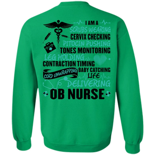 I Love Nurse T Shirt, Life Delivering Ob Nurse Sweatshirt