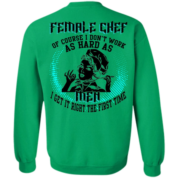 I Love Chef T Shirt, Female Chef Sweatshirt