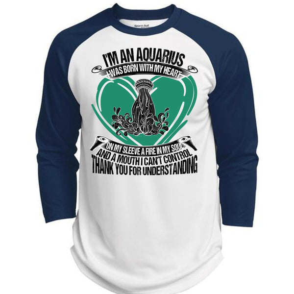I'm An Aquarius T Shirt, I Love Aquarius T Shirt, Awesome T-Shirts  (Polyester Game Baseball Jersey)