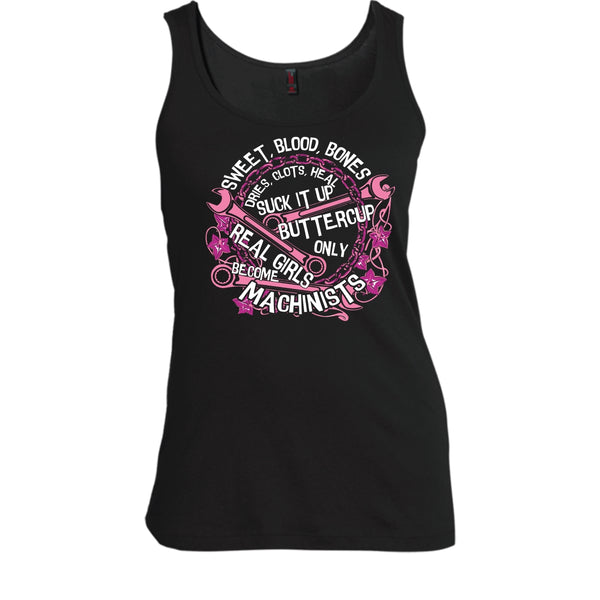 Sweet Blood Bones T Shirt, Real Girls Become Mechanic T Shirt, Cool T Shirt