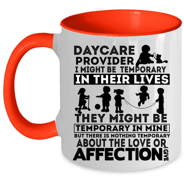 Cool Job Title Coffee Mug, Daycare Provider Accent Mug