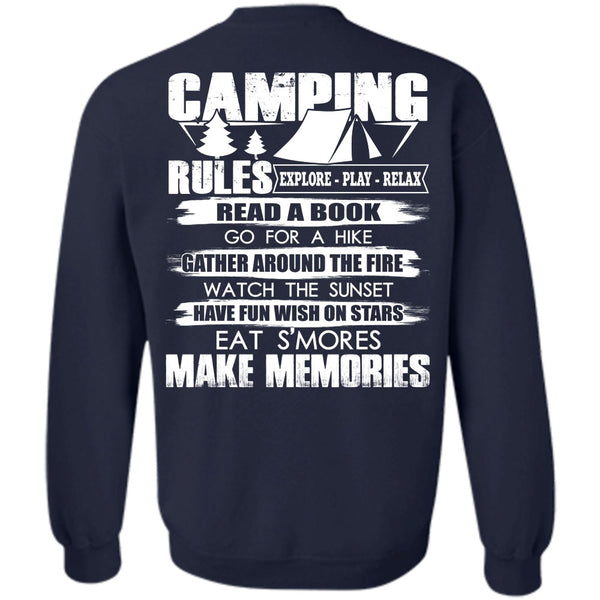 Make Memories T Shirt, I Love Camping Sweatshirt