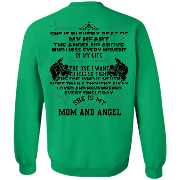 Being A Mom T Shirt, She Is My Mom And Angel Sweatshirt