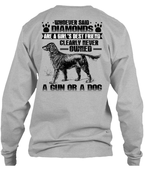 Never Owned A Gun Or A Dog T Shirt, I Love My Dog T Shirt