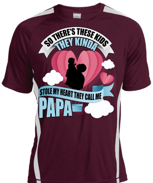They Call Me Papa T Shirt, Stole My Heart T Shirt, Cool Shirt