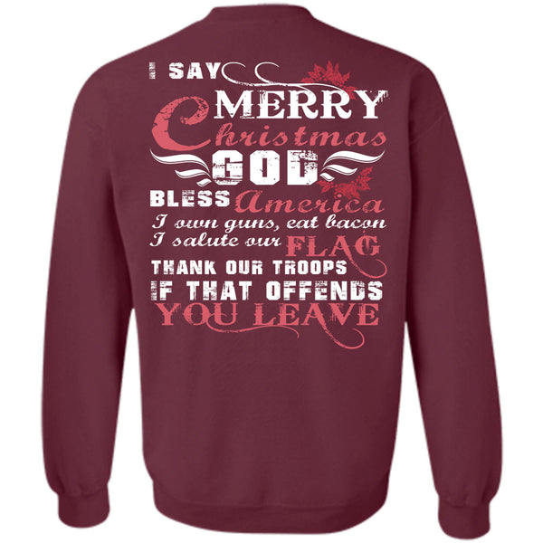 God Bless America T Shirt, This Girl Loves Christmas Sweatshirt
