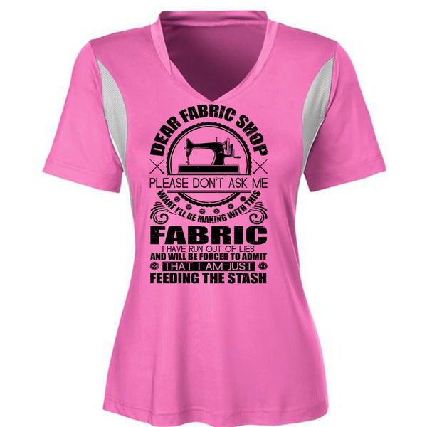 Dear Fabric Shop T Shirt, I Love Sewing T Shirt, Awesome T-Shirts