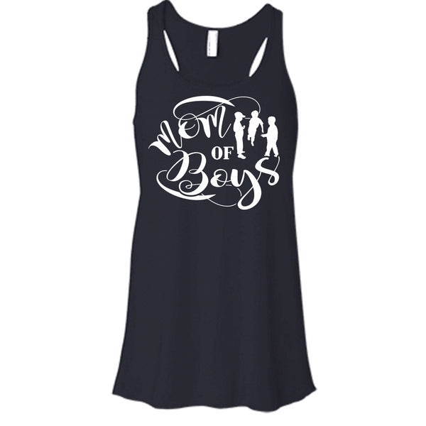 Mom Of Boys T Shirt, Coolest Mom Tank Top