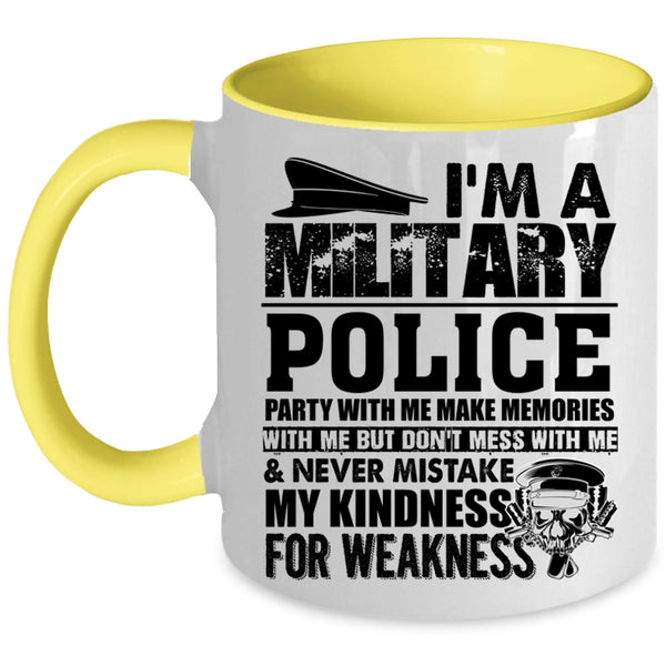 Awesome Policeman Coffee Mug, I'm A Military Police Accent Mug