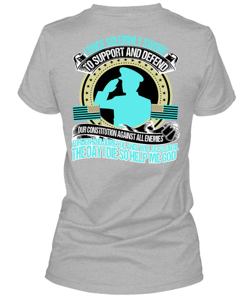 I Once Solemnly Swore T Shirt, I Love Veteran T Shirt