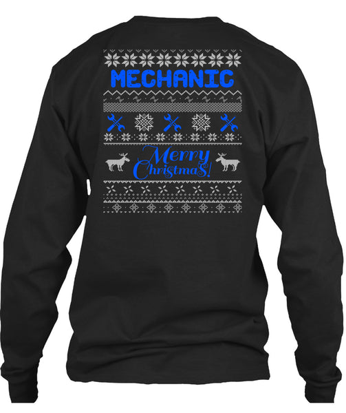 Mechanic Merry Christmas T Shirt, Being A Mechanic T Shirt