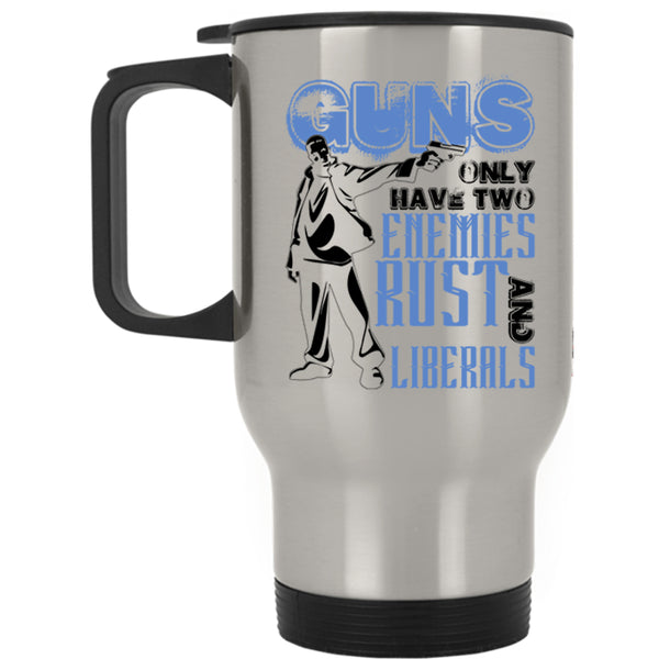 Awesome Gift For Gunaholic Travel Mug, Guns Mug