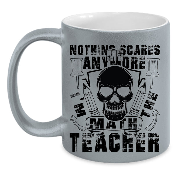 Cool Mathematics Coffee Mug, I'm The Math Teacher Accent Mug