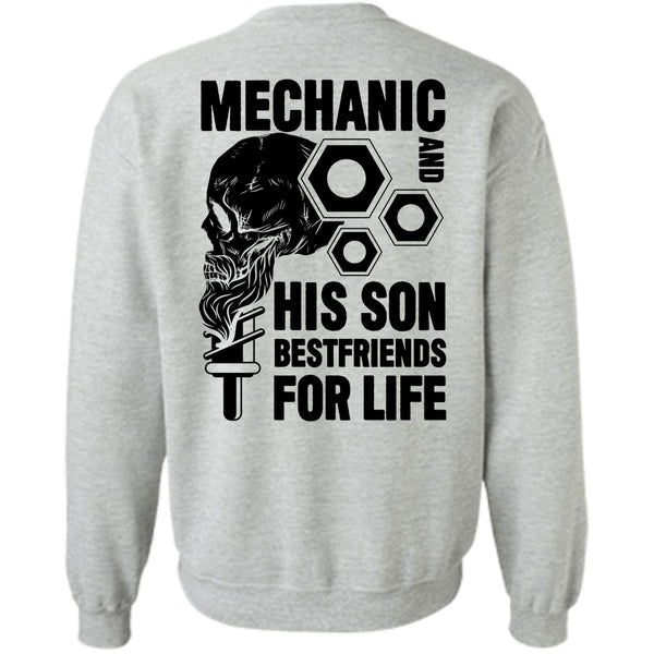I Love Mechanic T Shirt, Mechanic And His Son Best Friend Sweatshirt
