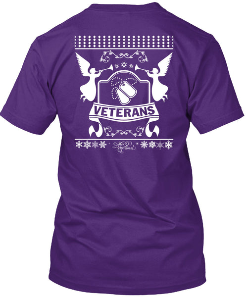 Being A Veterans T Shirt, I Love Christmas T Shirt