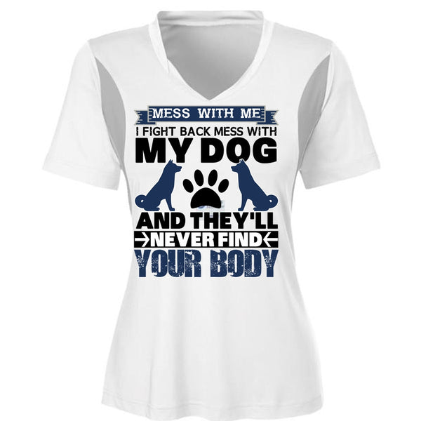 I Fight Back Mess With My Dog T Shirt, I Love My Dog T Shirt, Awesome T-Shirts