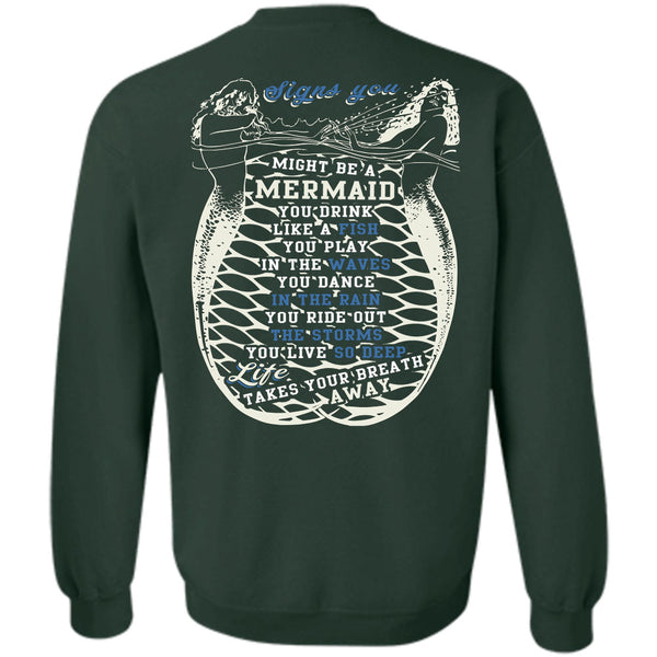 Being A Mermaid T Shirt, I Love Mermaid Sweatshirt