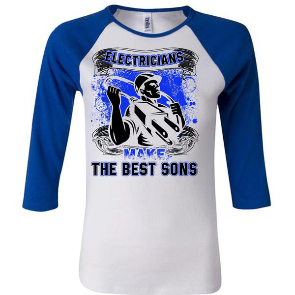 Electricians Make The Best Sons T Shirt, I Love Electrician T Shirt, Awesome T-Shirts