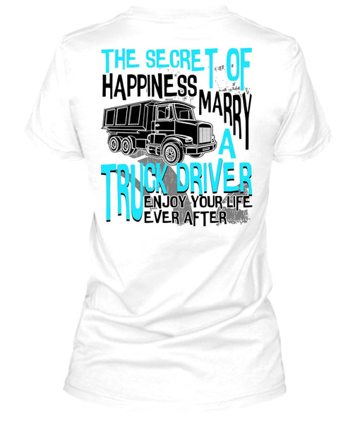 Marry A Truck Driver T Shirt, I Love Trucking T Shirt
