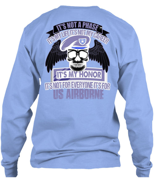 It's For US Airborne T Shirt, I Love Veteran T Shirt