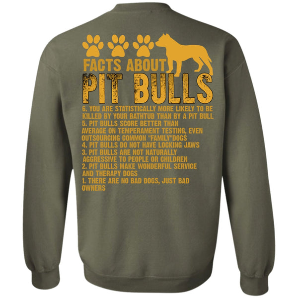 There Are No Bad Dogs T Shirt, I Love Pit Bull Sweatshirt