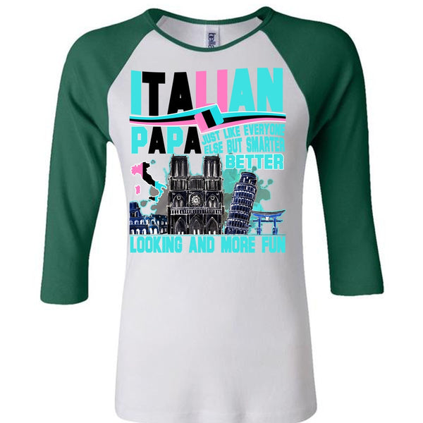 Italian Papa T Shirt, I Love Dad T Shirt, Awesome T-Shirts