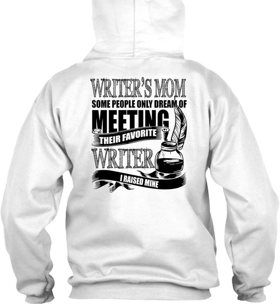 Writer's Mom T Shirt, I Love Writing T Shirt