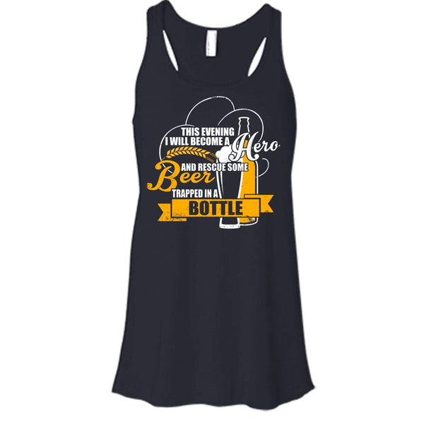 Rescue Some Beer T Shirt, Coolest Beer Drinker Tank Top