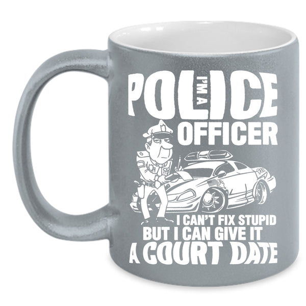 I'm A Police Officer Coffee Mug, Awesome Police Officer Coffee Cup