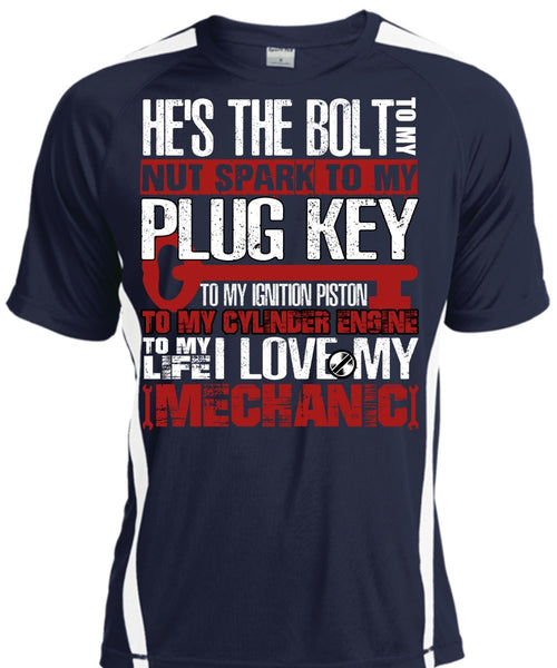 I Love My Mechanic T Shirt, To My Life T Shirt, Cool Shirt