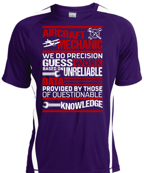 Aircraft Mechanic T Shirt, We Do Precision Guesswork T Shirt, Cool Shirt