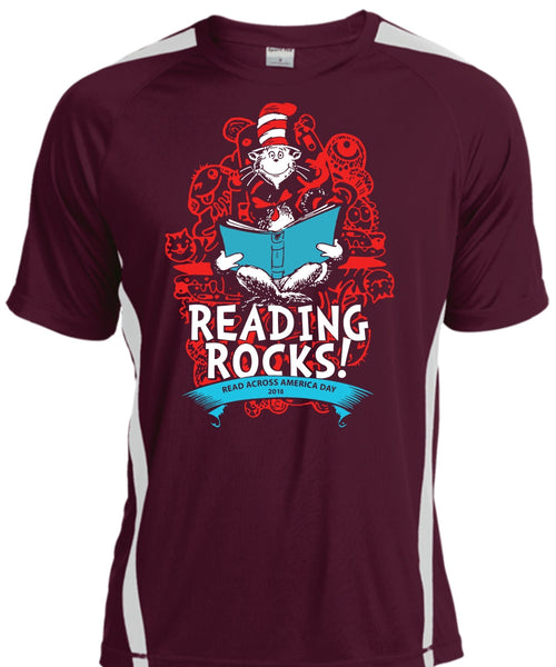 Dr. Seuss T Shirt, Reading Rocks T Shirt, The Cat in the Hat T Shirt, I Love Reading T Shirt, Cool Shirt