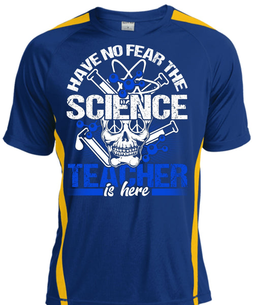 Have No Fear The Science Teacher Is Here T Shirt, Being A Teacher T Shirt, Cool Shirt
